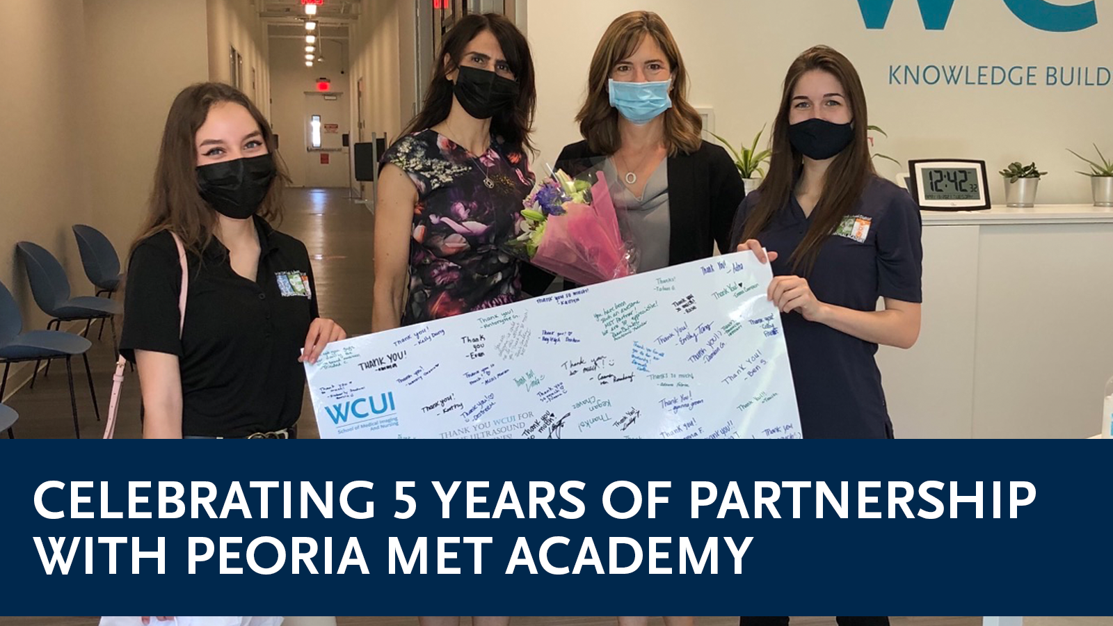 Celebrating 5 years of partnership with Peoria MET Academy