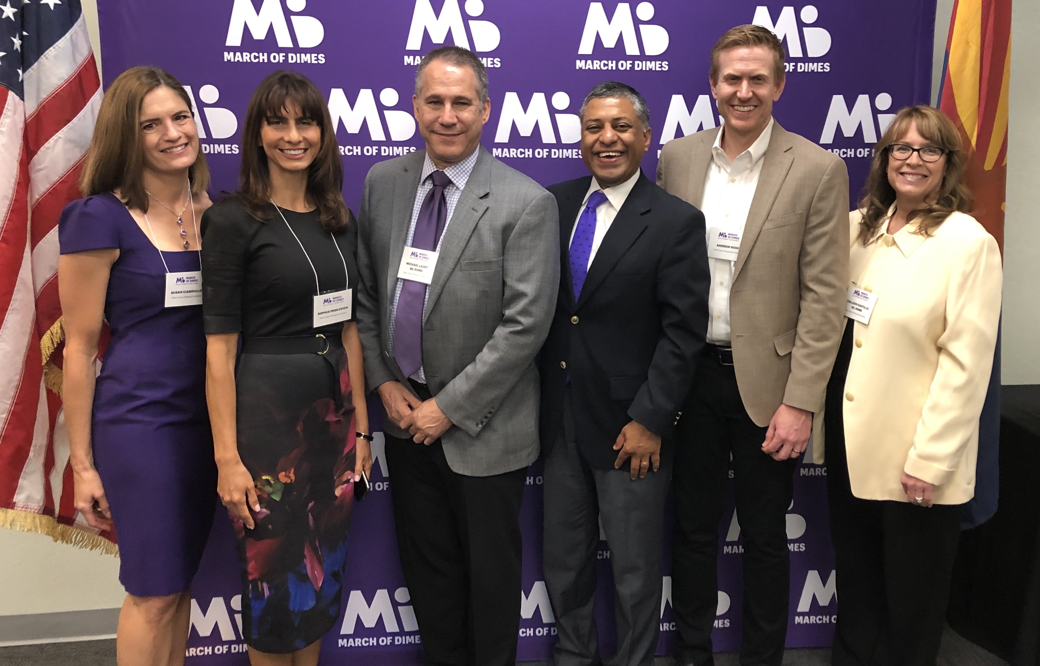 WCUI sponsors the March of Dimes/Arianna's Law signing event in Arizona